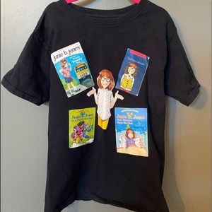 Junie b Jones handmade girls tee shirt size 8